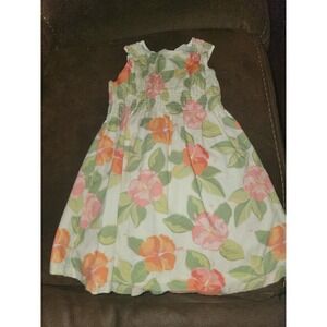 Gymboree vintage aloha wahine floral dress size 18 24 months